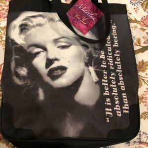 Marilyn Monroe tote bag
